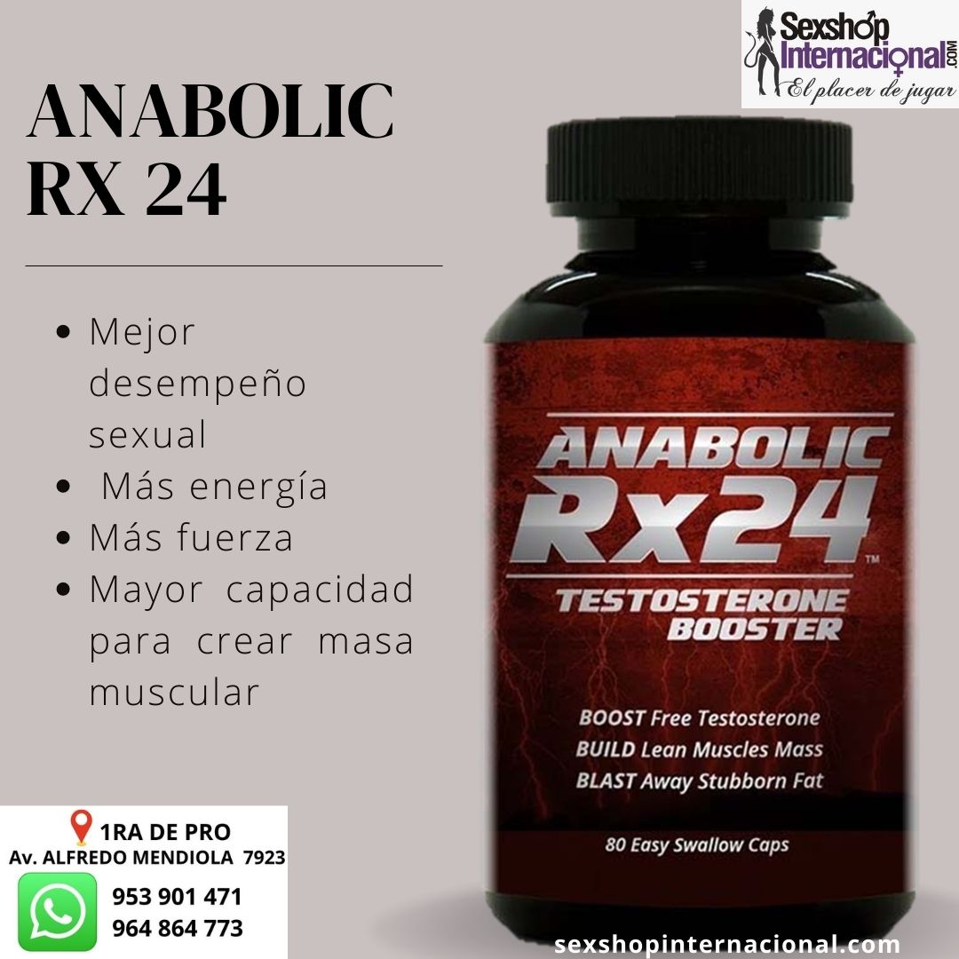 AGRANDA TU PENE SOLO CON PASTILLAS ANABOLIC RX24 LLEVALO AHORA 